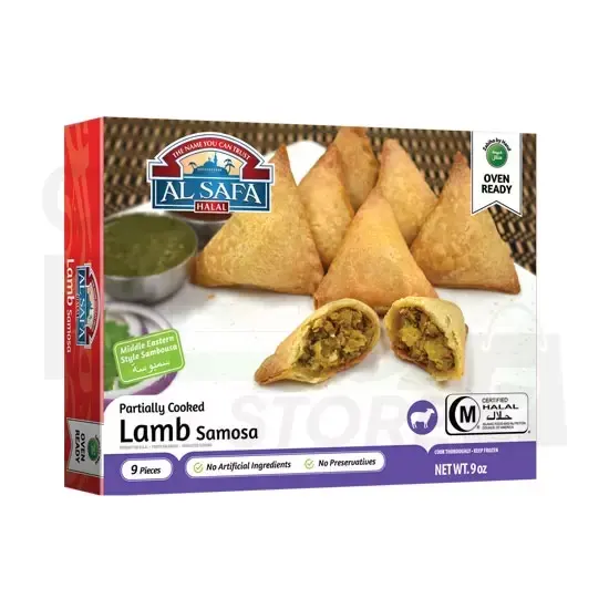Al Safa Lamb Samosa : 9 Oz 9 OZ at Apna Bazar Xpress, Burlington MA