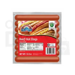 Al Safa Beef Hotdog : 12.6 Oz
