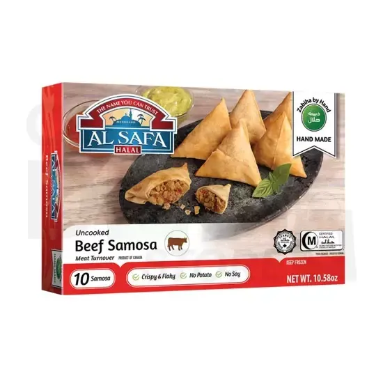 Al Safa Beef Samosa:10.58z 10.58Z at Apna Bazar Xpress, Burlington MA