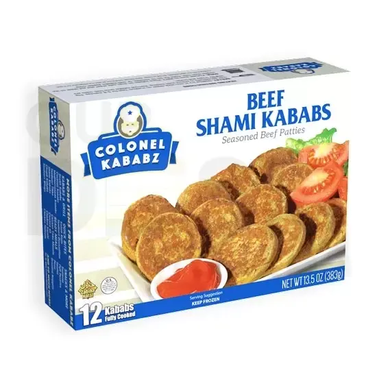 Ck Beef Shami Kabab:12.5 Z 12.5 Z at Apna Bazar Xpress, Burlington MA