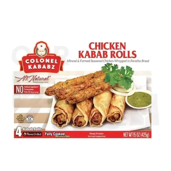 Ck Chick Kabab Roll: 16.7 Z 16.7 Z at Apna Bazar Xpress, Burlington MA