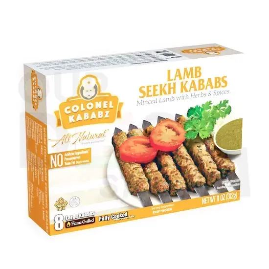 Ck Lamb Seekh Kabab: 11z 11Z at Apna Bazar Xpress, Burlington MA