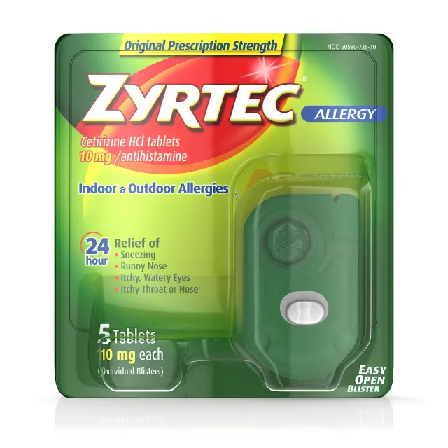 Johnson & Johnson Zyrtec 5CT at Apna Bazar Xpress, Burlington MA