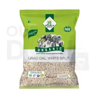 Org Urad White Split 4lb Other Pulses, 4LB