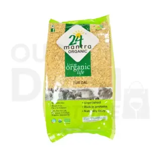 Organic Toor Dal : 4LB Other Pulses, 4LB