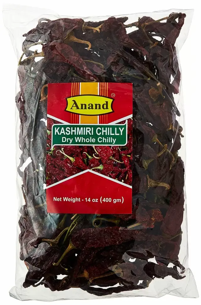 Anand -dry Whole Kashmiri Chillies 40 at Apna Bazar Xpress, Burlington MA