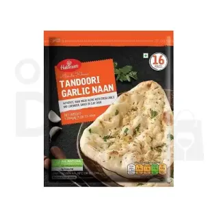 Haldirams Tandoori Naan : 16 P Cooked Foods, 16 P