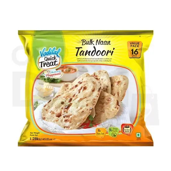 Vadilal Tandoori Naan:1.28 Kg 1.28 KG at Apna Bazar Xpress, Burlington MA