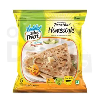 Vadilal Bulk Homestyle Pratha: Cooked Foods