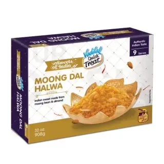 Vadilal Moong Dal Halwa: 32 Oz Breakfast Cereals
