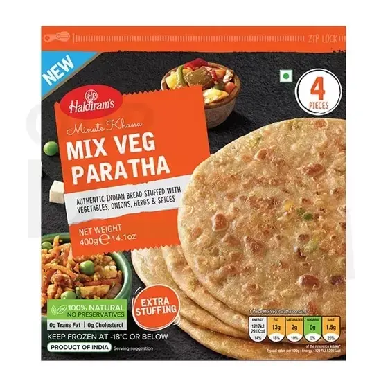 Hadi: Mix Veg Paratha at Apna Bazar Xpress, Burlington MA