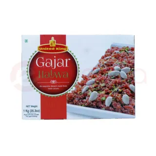 UNITED KING GAJAR HALWA : 1KG