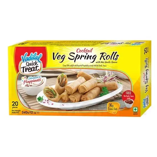 Vadilal Spring Rolls : 560 G 560 G at Apna Bazar Xpress, Burlington MA