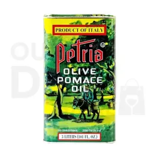 Petria Olive Pomace Oil: 3 L, 3 L