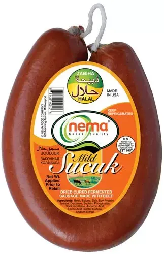 Nema Mild Soujouk – 1 LB at Apna Bazar Xpress, Burlington MA