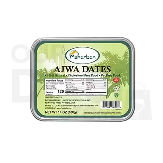 Meharban Ajwa Date 400G at Apna Bazar Xpress, Burlington MA