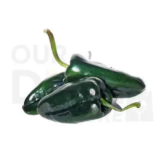 Poblano Peppers : One/LB at Apna Bazar Xpress, Burlington MA