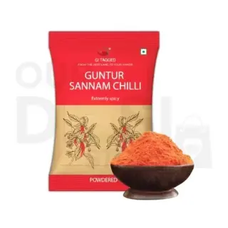 Guntur Sanam CHILLI;400G Masala & Spices