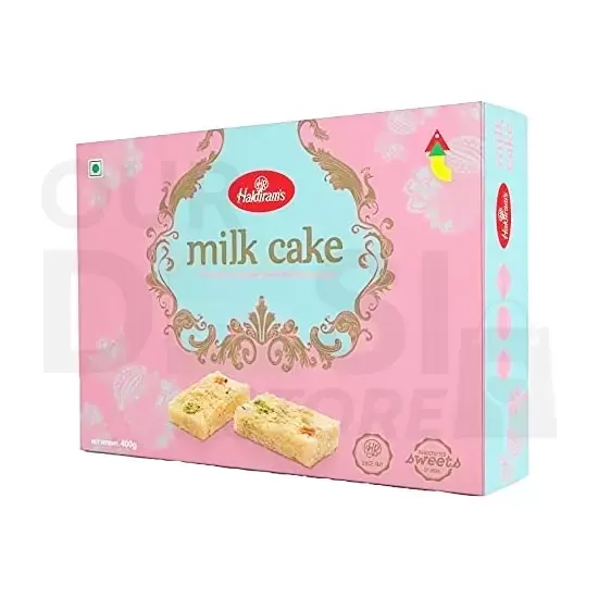 Haldirams Milk Cake : 400 Gm 400 GM at Apna Bazar Xpress, Burlington MA
