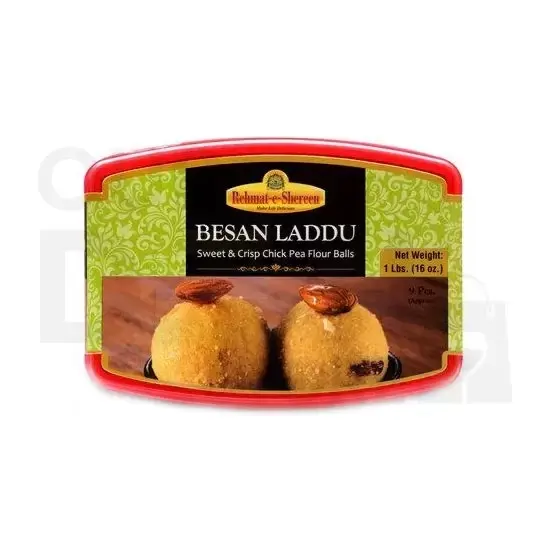 Rehmat-e-shere Besan Laduu:16z 16 at Apna Bazar Xpress, Burlington MA