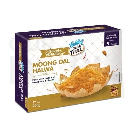 Vadilal Moongdal Halwa:16oz 16OZ at Apna Bazar Xpress, Burlington MA
