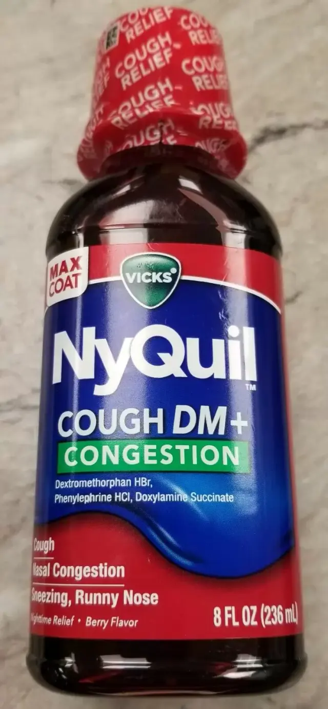 Nyquil Cough Dm + Congestion at Apna Bazar Xpress, Burlington MA
