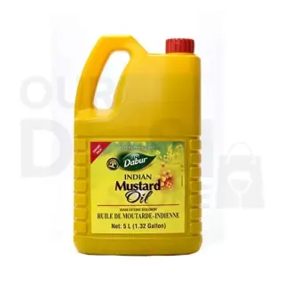 Dabur Indian Mustard Oil : 5 L, 5 L