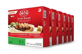 K&N's Chicken Seekh Kabab Family Pack -