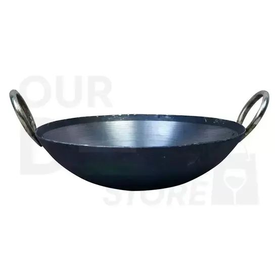 Iron Kadhai: 9 Inch 9 INCH at Apna Bazar Xpress, Burlington MA
