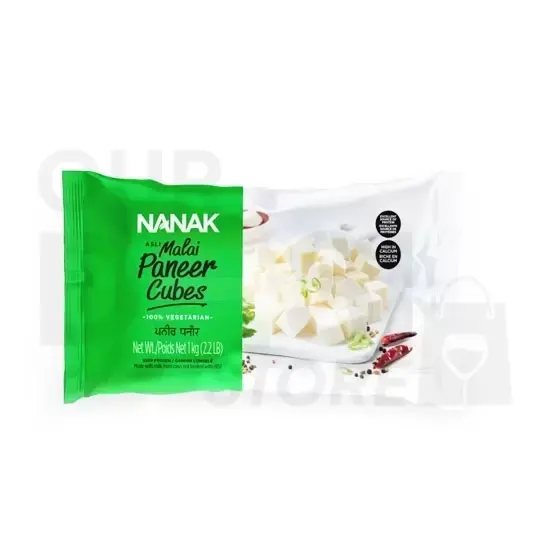 Nanak Malai Paneer Cubes: 5LB 5LB at Apna Bazar Xpress, Burlington MA