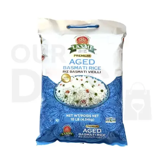 Laxmi Aged Basmati Rice : 10 L 10 L at Apna Bazar Xpress, Burlington MA