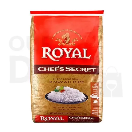 Royal Chef Basmati Rice : 40LB 40LB at Apna Bazar Xpress, Burlington MA