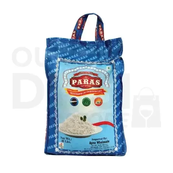 Paras Long Grain Basmati Rice 20LB at Apna Bazar Xpress, Burlington MA