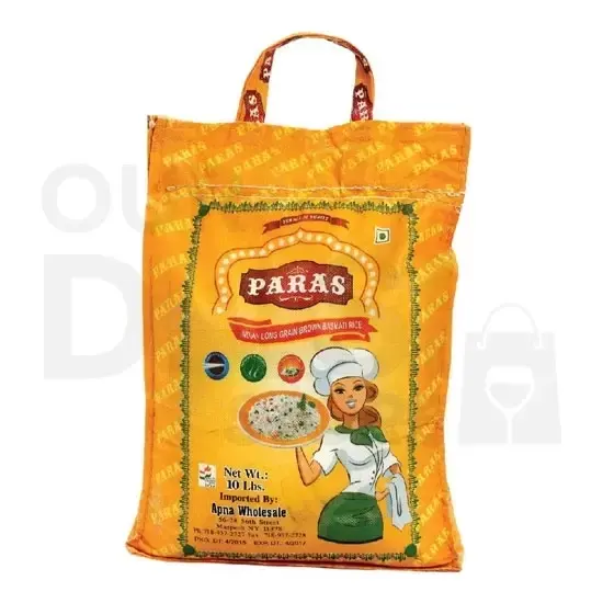 Paras Brown Basmati Rice : 10 10LB at Apna Bazar Xpress, Burlington MA
