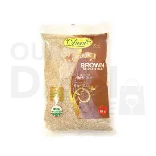 Deers Brown Basmati Rice : 8 L 8 L at Apna Bazar Xpress, Burlington MA