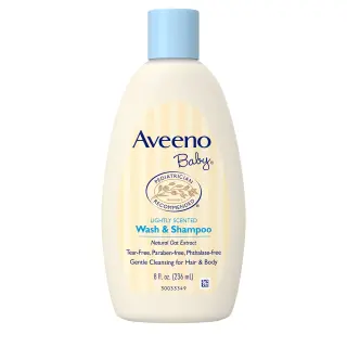 Aveeno Baby Wash & Shampoo Health & Wellness, 8Z