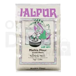 Jalpur Mathia Flour:2.2lbs Atta Flours & Sooji, 2.2LBS