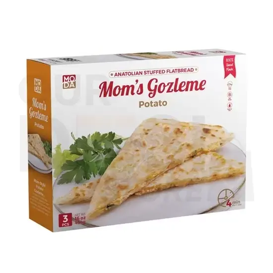 Moda Mom's Gozleme Potato at Apna Bazar Xpress, Burlington MA