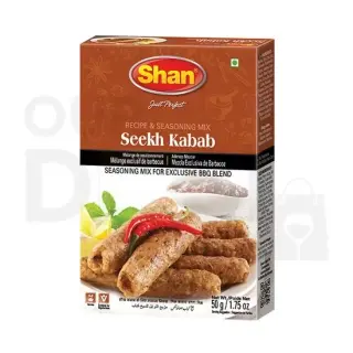 Shan Beef Seekh Kebab: 7OZ Cooked Foods, 7 OZ