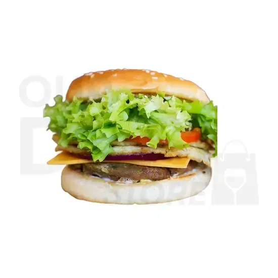 Three Rivers Anda Shami Burger at Apna Bazar Xpress, Burlington MA