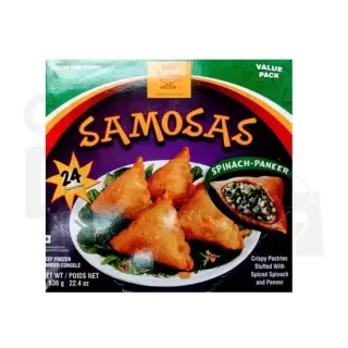 Bras's Samosa Spinach& Paneer Cooked Foods