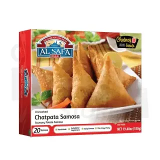 Al Safa Chatpata Samosa: 550G Cooked Foods, 550g