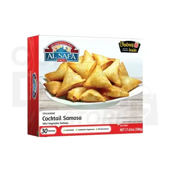Alsafa Cocktail Samosa: 500G 500G at Apna Bazar Xpress, Burlington MA
