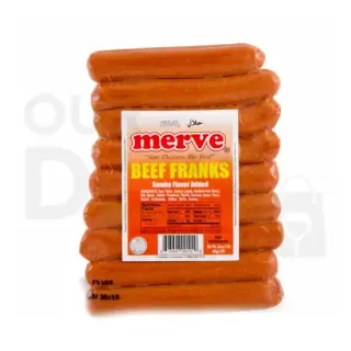 Merve Beef Franks : 454 G Meat & Fish, 454 G