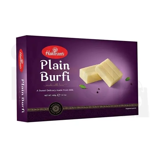Haldiram Plain  Burfee 400g 400G at Apna Bazar Xpress, Burlington MA