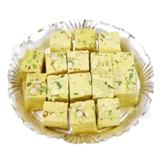 Jain Food Besan Burfi Breakfast Cereals, 11 OZ