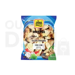 Threerivers Dried Figs: 200G Snacks & Namkeen, 200G