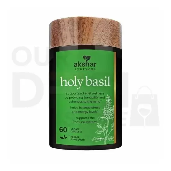 Akshar Ayurveda Tulsi: 60T 60T at Apna Bazar Xpress, Burlington MA