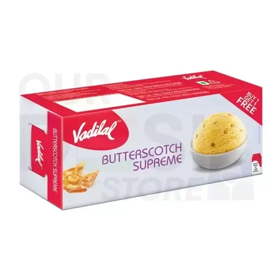 Vadilal Butterscotch Ice Cream at Apna Bazar Xpress, Burlington MA