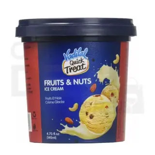 Vadilal Fruits N Nuts : 1 Ltr Ice Cream, 1 LTR